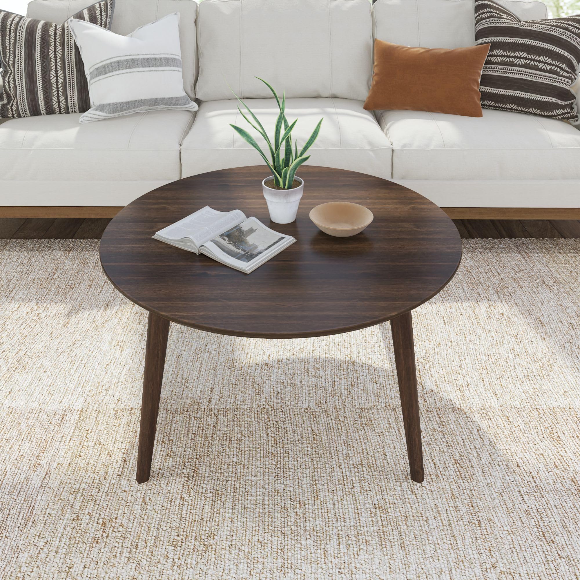 Amazon.com: Plank+Beam Mid Century Modern Coffee Table, 36
